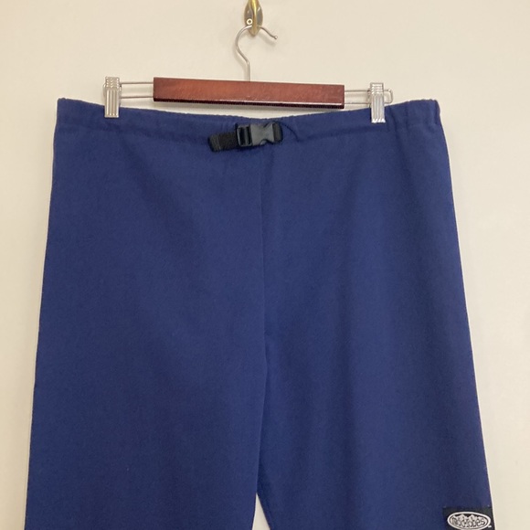 Vintage Modrobes Pants Mens Small Blue Straight Leg Track Scrubs Loungewear - Picture 3 of 13